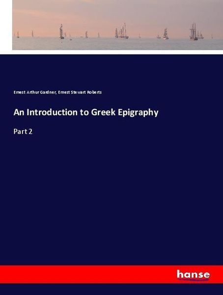 Produktbild: An Introduction to Greek Epigraphy