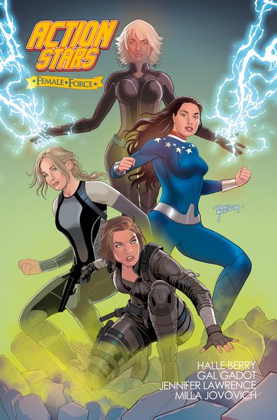 Produktbild: Female Force: Action Stars: Gal Gadot, Milla Jovovich, Halle Berry, and Jennifer Lawrence