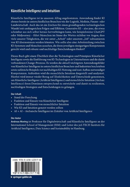 Produktbild: K&uuml;nstliche Intelligenz und Intuition