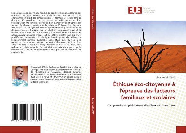 Produktbild: &Eacute;thique &eacute;co-citoyenne &agrave; l'&eacute;preuve des facteurs familiaux et scolaires