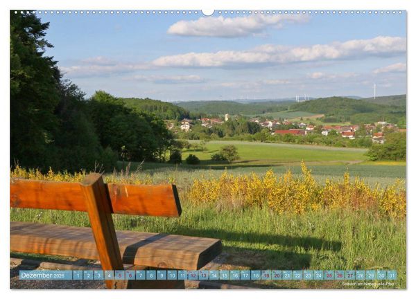Produktbild: SAARLAND - AUSSICHTSREICH (hochwertiger Premium Wandkalender 2026 DIN A2 quer), Kunstdruck in Hochglanz