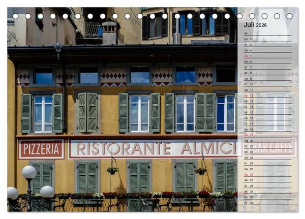 Produktbild: Impressionen vom Iseosee (Tischkalender 2026 DIN A5 quer), CALVENDO Monatskalender
