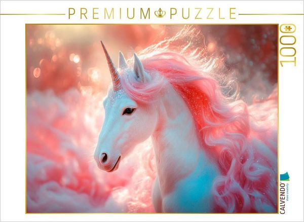Produktbild: CALVENDO Puzzle Sternenglanz und Einhorntraum | 1000 Teile Lege-Gr&ouml;&szlig;e 64x48cm Foto-Puzzle f&uuml;r gl&uuml;ckliche Stunden