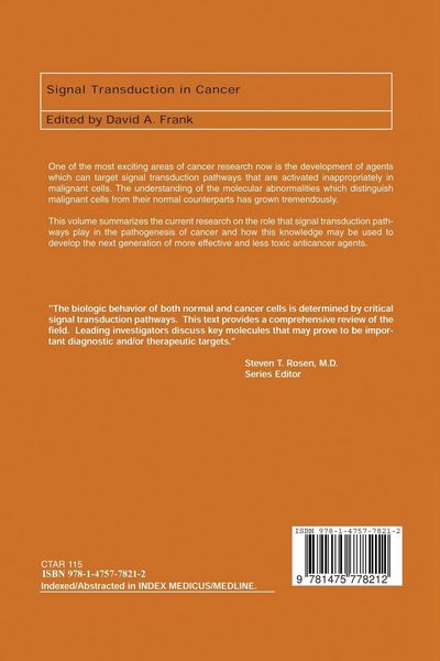 Produktbild: Signal Transduction in Cancer
