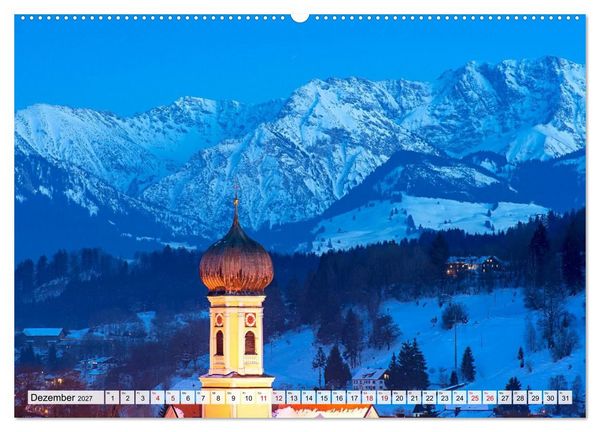 Produktbild: Traumhaftes Allg&auml;u (Wandkalender 2027 DIN A2 quer), CALVENDO Monatskalender
