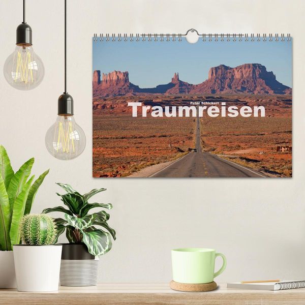 Produktbild: Traumreisen (Wandkalender 2026 DIN A4 quer), CALVENDO Monatskalender