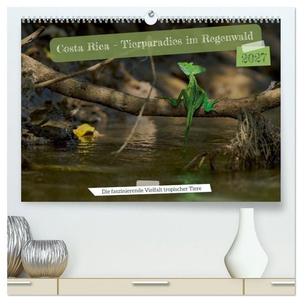 Produktbild: Costa Rica &ndash; Tierparadies im Regenwald (hochwertiger Premium Wandkalender 2027 DIN A2 quer), Kunstdruck in Hochglanz