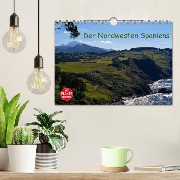 Produktbild: Der Nordwesten Spaniens (Wandkalender 2026 DIN A4 quer), CALVENDO Monatskalender