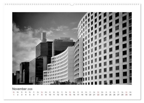 Produktbild: SYDNEY Monochrom (hochwertiger Premium Wandkalender 2026 DIN A2 quer), Kunstdruck in Hochglanz