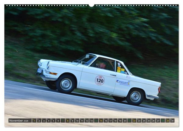 Produktbild: OLDTIMER BERGRENNEN - Kleine Flitzer (Wandkalender 2026 DIN A2 quer), CALVENDO Monatskalender