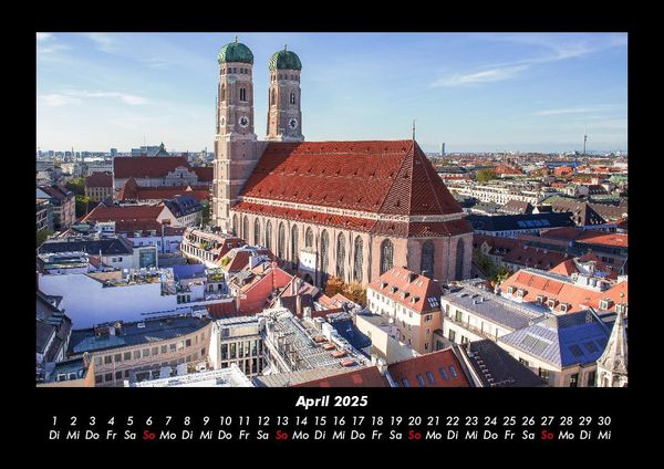 Produktbild: M&uuml;nchen 2025 Fotokalender DIN A3