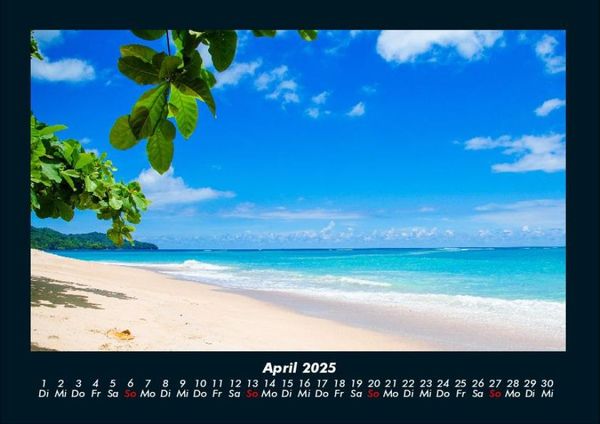 Produktbild: Karibik 2025 Fotokalender DIN A4