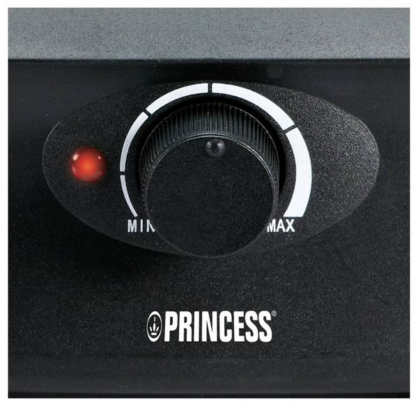 Produktbild: Princess 01.162810.01.001 Raclette 4Pf&auml;nnchen, Antihaftbeschichtung, mit Grillstein Schwarz