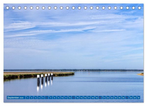 Produktbild: Dar&szlig;-Zingst Naturimpressionen (Tischkalender 2026 DIN A5 quer), CALVENDO Monatskalender