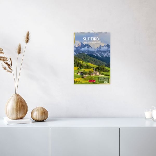 Produktbild: S&uuml;dtirol Wochenplaner 2027 - Eine Reise in 53 Bildern