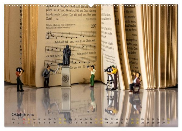 Produktbild: Es gibt Musik auf die Augen (hochwertiger Premium Wandkalender 2026 DIN A2 quer), Kunstdruck in Hochglanz