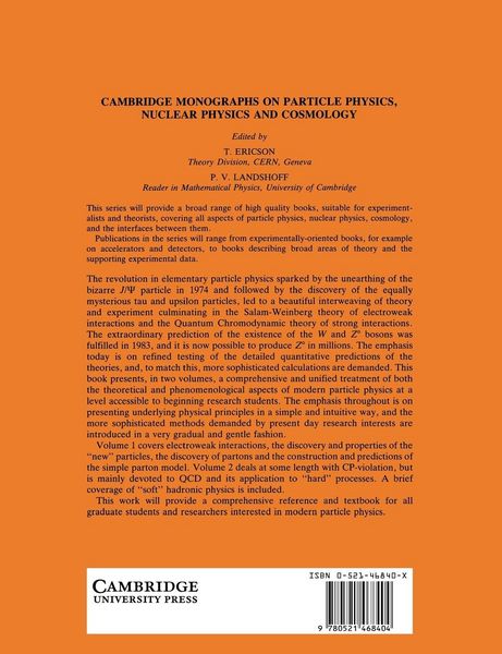 Produktbild: An Introduction to Gauge Theories and Modern Particle Physics
