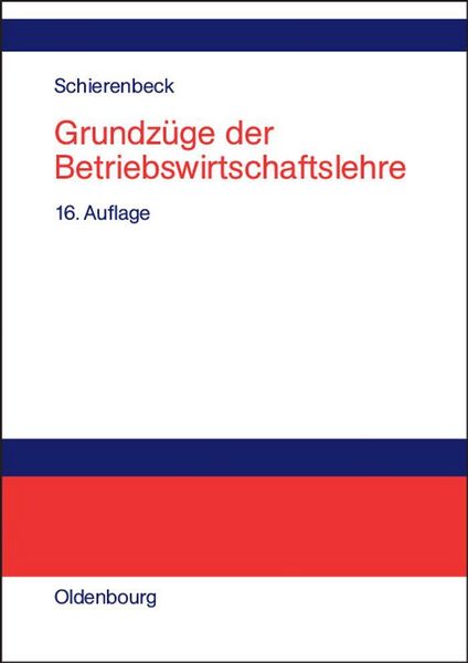 Produktbild: Grundz&uuml;ge der Betriebswirtschaftslehre