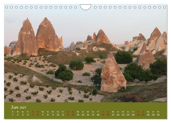 Produktbild: Das Liebestal. Die wundersamen Feenkamine von Kappadokien (Wandkalender 2027 DIN A4 quer), CALVENDO Monatskalender