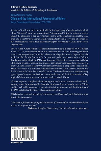 Produktbild: China and the International Astronomical Union