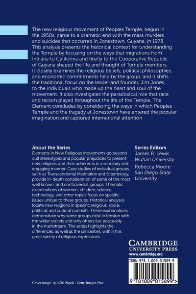 Produktbild: Peoples Temple and Jonestown in the Twenty-First Century