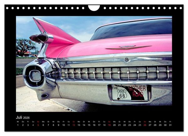 Produktbild: Get Your Kicks on Route 66 (Wandkalender 2026 DIN A4 quer), CALVENDO Monatskalender