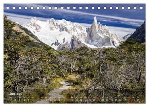 Produktbild: Majest&auml;tische Berge Cerro Torre Patagonien (Tischkalender 2026 DIN A5 quer), CALVENDO Monatskalender