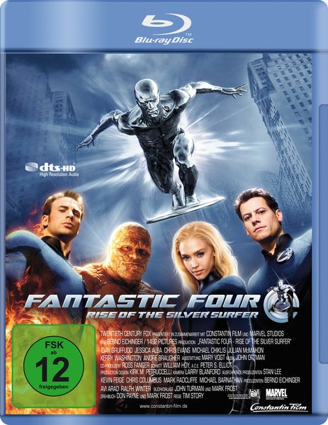 Fantastic Four 2 - Rise of the Silver Surfer, Blu-ray