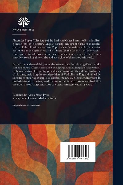 Produktbild: The Rape of the Lock, and Other Poems