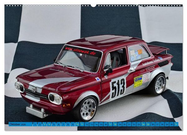 Produktbild: NSU TT CUP Auch im Kleinen ganz Gro&szlig; (hochwertiger Premium Wandkalender 2026 DIN A2 quer), Kunstdruck in Hochglanz
