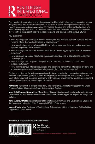 Produktbild: The Routledge Handbook of Indigenous Development