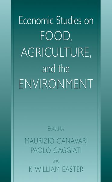 Produktbild: Economic Studies on Food, Agriculture, and the Environment