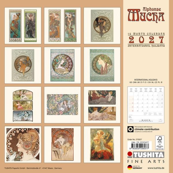 Produktbild: Alphonse Mucha - 2027