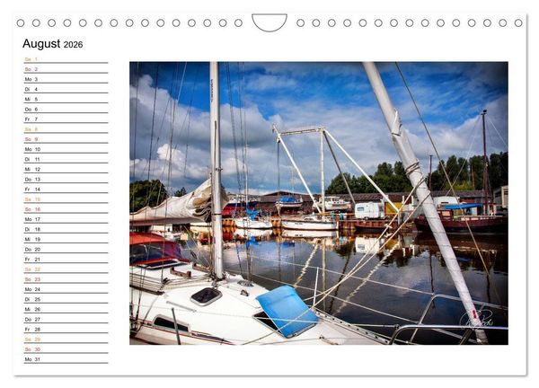 Produktbild: Friesland - am Vareler Hafen (Wandkalender 2026 DIN A4 quer), CALVENDO Monatskalender