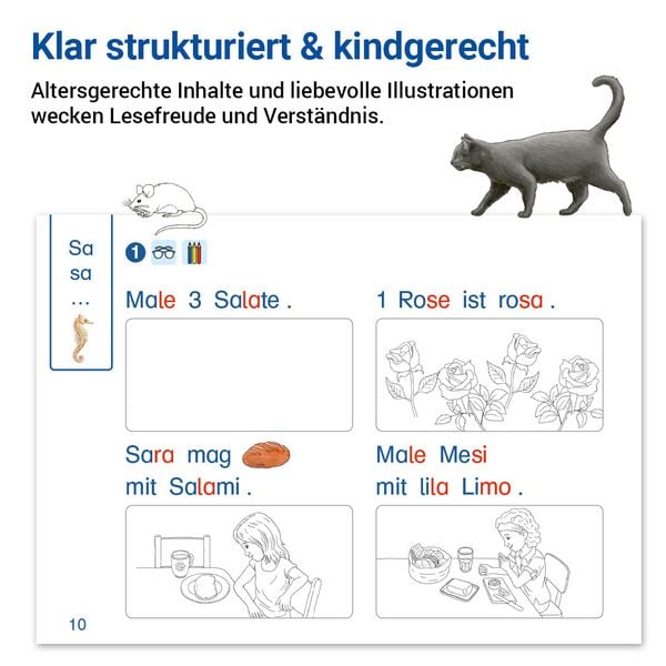Produktbild: ABC der Tiere 1 Neubearbeitung &middot; lesen &ndash; verstehen &ndash; malen