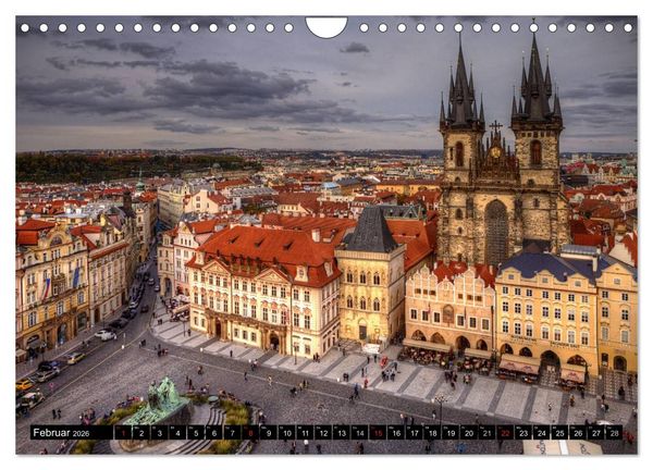 Produktbild: Europ&auml;ische St&auml;dte (Wandkalender 2026 DIN A4 quer), CALVENDO Monatskalender