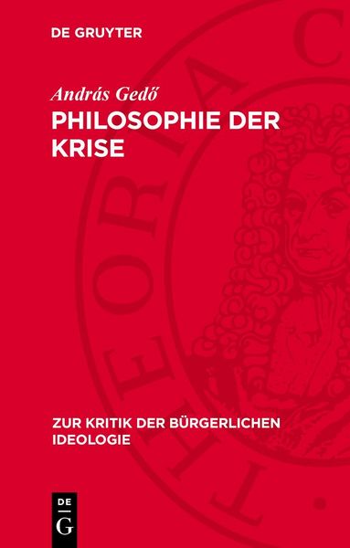 Produktbild: Philosophie der Krise