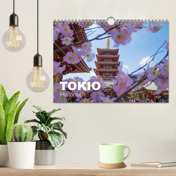 Produktbild: Tokio Kalender mit historischen Tempeln und Schreinen (Wandkalender 2026 DIN A4 quer), CALVENDO Monatskalender