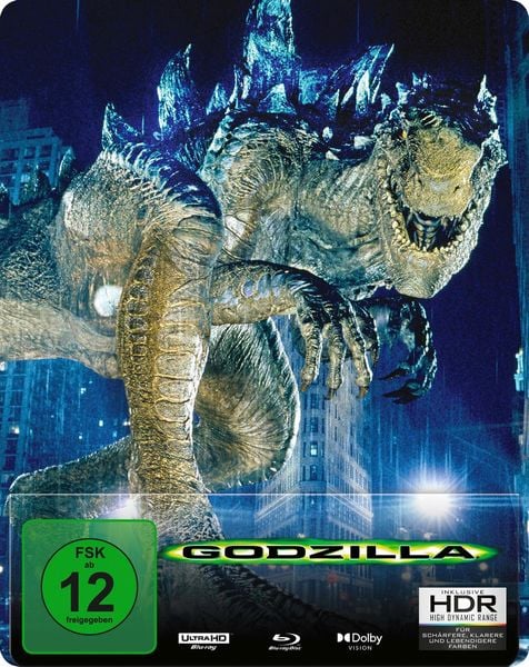 Godzilla (1998) (Remastered) (4K Ultra HD) (+ Blu-ray)