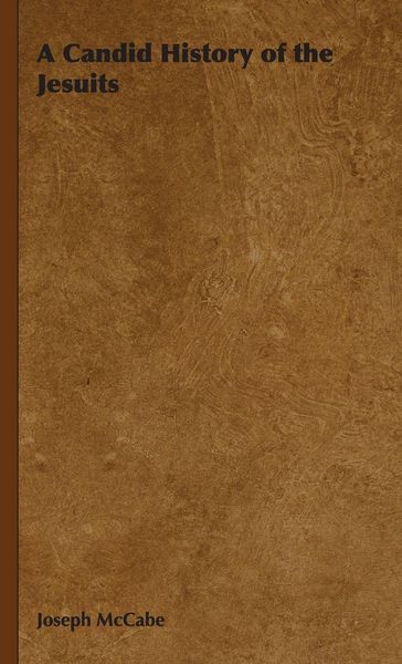Produktbild: A Candid History of the Jesuits