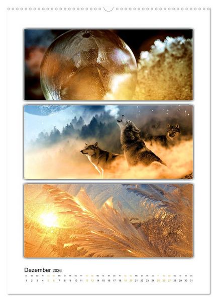 Produktbild: Farbsymphonien unserer Welt (Wandkalender 2026 DIN A2 hoch), CALVENDO Monatskalender