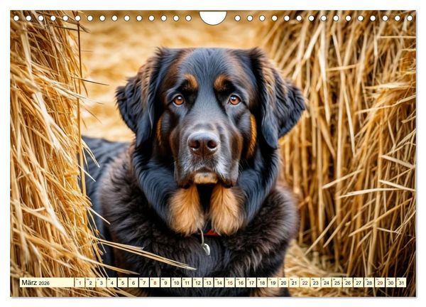 Produktbild: Molosser - Gigantischer Kuschelfaktor (Wandkalender 2026 DIN A4 quer), CALVENDO Monatskalender