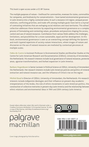 Produktbild: Environmental Governance in Latin America