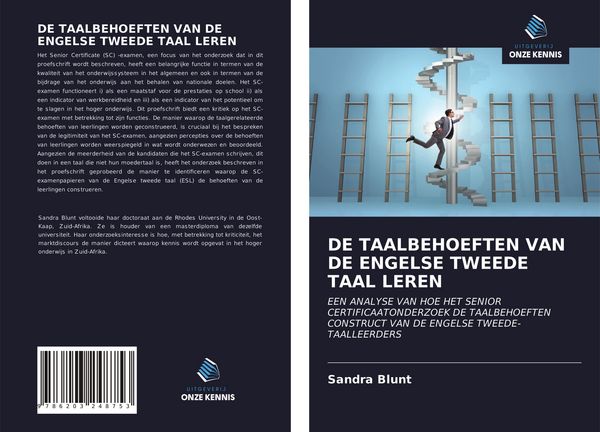 Produktbild: De Taalbehoeften Van De Engelse Tweede Taal Leren