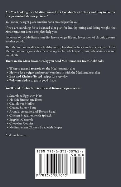 Produktbild: Mediterranean Diet Cookbook