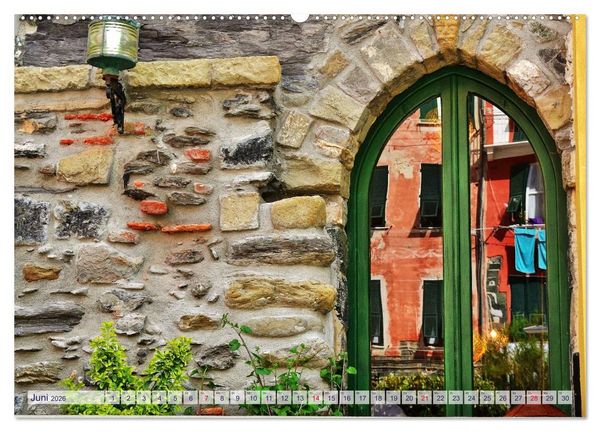 Produktbild: SCHMUCKST&Uuml;CKE der CINQUE TERRE (Wandkalender 2026 DIN A2 quer), CALVENDO Monatskalender