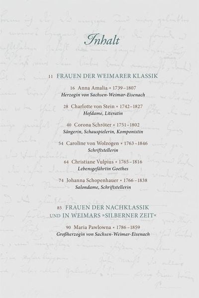 Produktbild: Die klugen Frauen von Weimar
