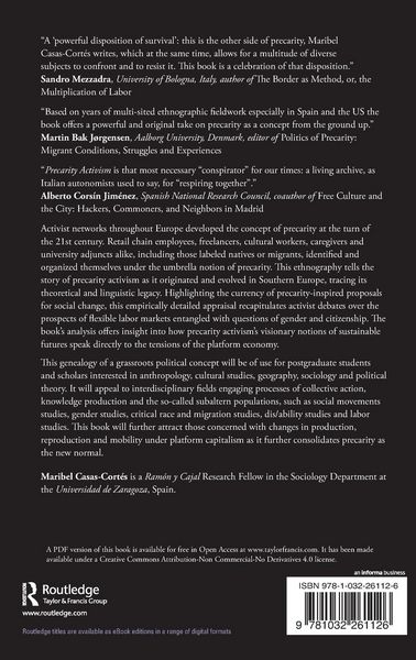 Produktbild: Precarity Activism