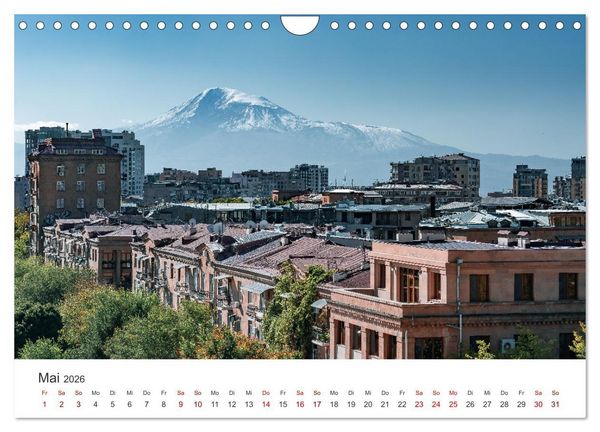 Produktbild: Armenien - Wo die Geschichte ihre Stimme erhebt (Wandkalender 2026 DIN A4 quer), CALVENDO Monatskalender