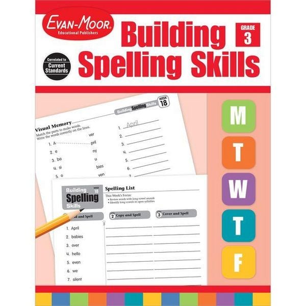 Produktbild: Building Spelling Skills Grade 3 Te